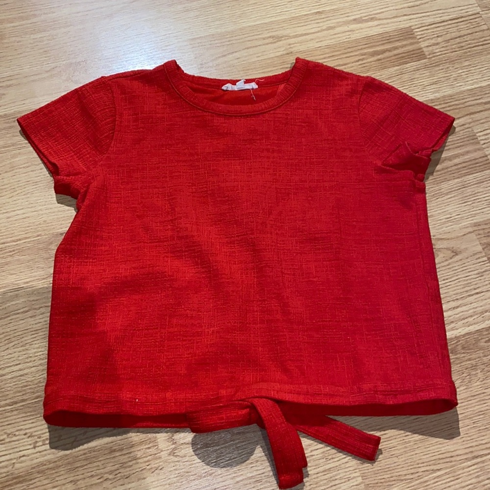 Madewell Back tie shirt